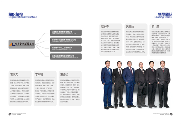 金澜建设集团宣传画册设计